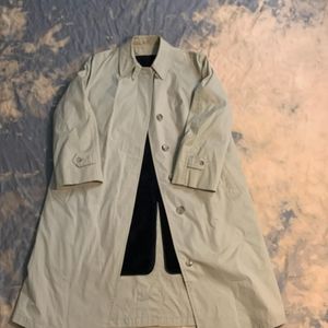 London fog women's coat size 10 petite alpaca fur